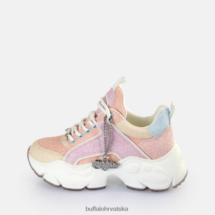 breskva multi Buffalo binary glam tenisice niske veganske |tenisice TDD6T324
