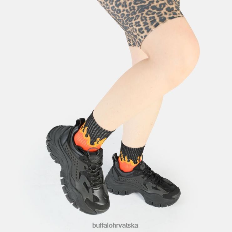 crno Buffalo trail one sneaker niske veganske |tenisice TDD6T5