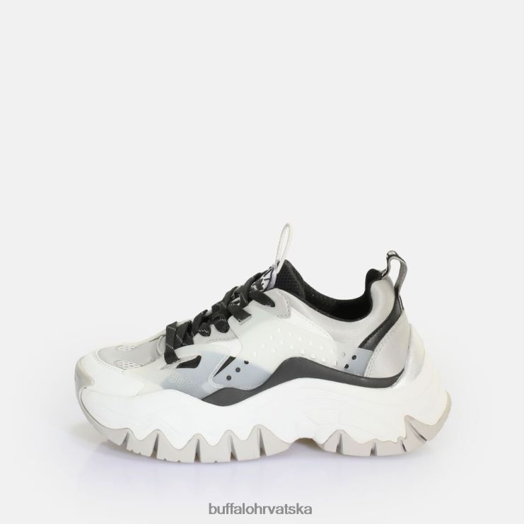 srebrna/crna Buffalo trail one sneaker niske veganske |tenisice TDD6T380