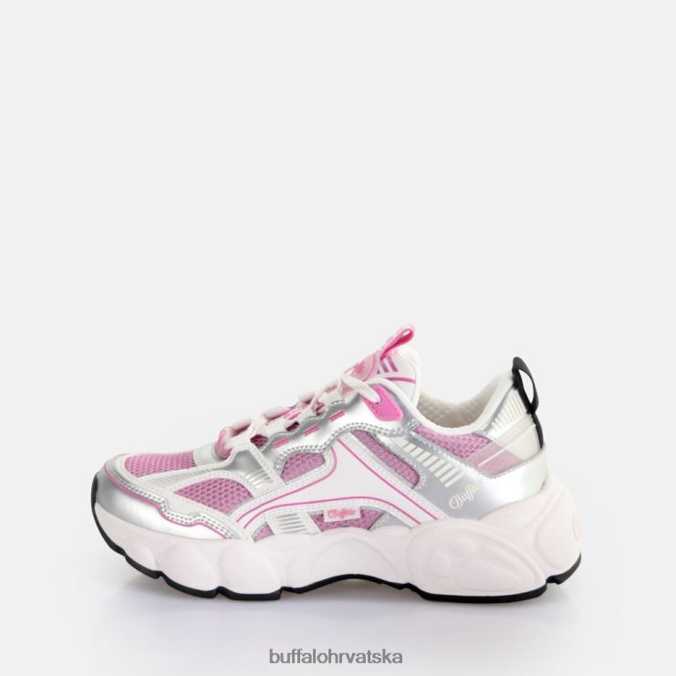 srebrna/ružičasta Buffalo cld run jog trainers nisko veganski |tenisice TDD6T239