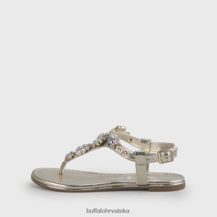 zlato Buffalo rhonda veganske sandale |sandale TDD6T92
